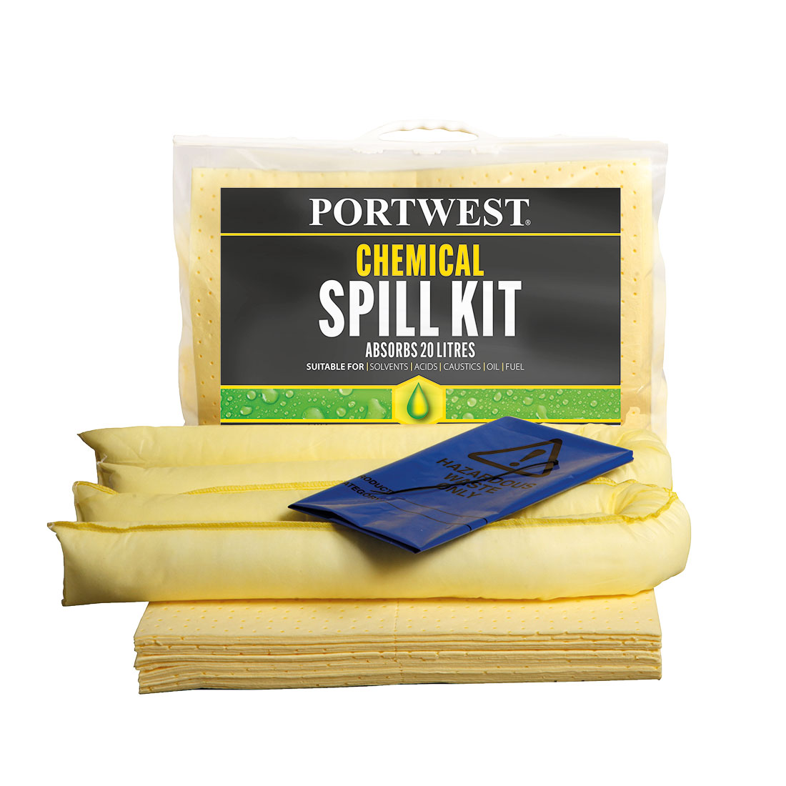 Lot*6 kits absorbants 20 litres - D087000