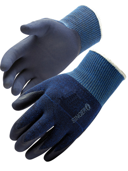 Gants nitrile tactiles - M0597