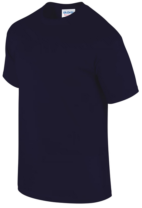 Tee shirt MC marine avec logo blanc "ACNA" - V8636 - Image 2