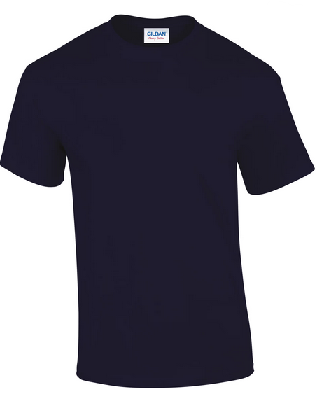 Tee shirt MC marine avec logo blanc "ACNA" - V8636
