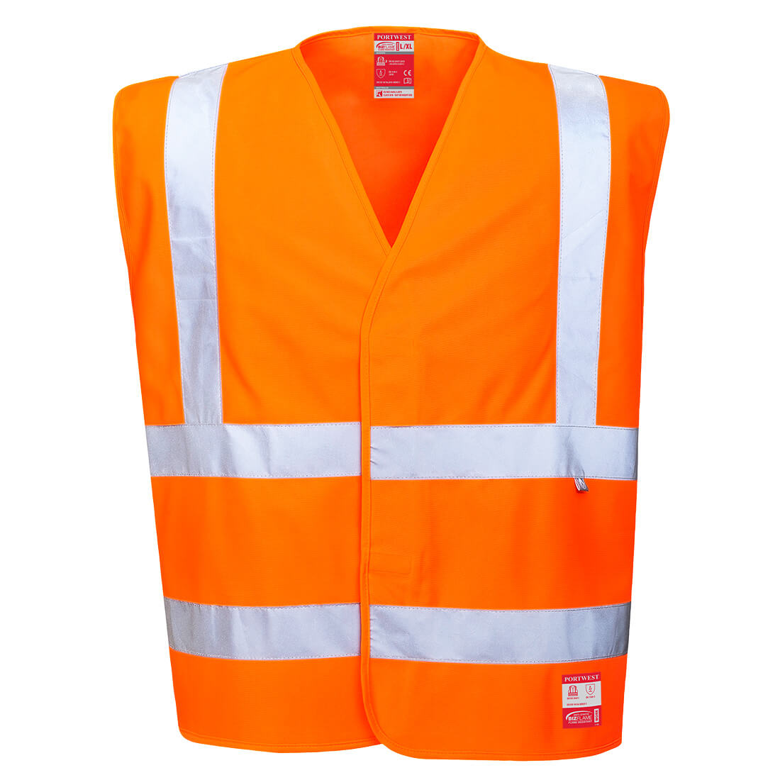 Gilet HV multirisques orange - V5235