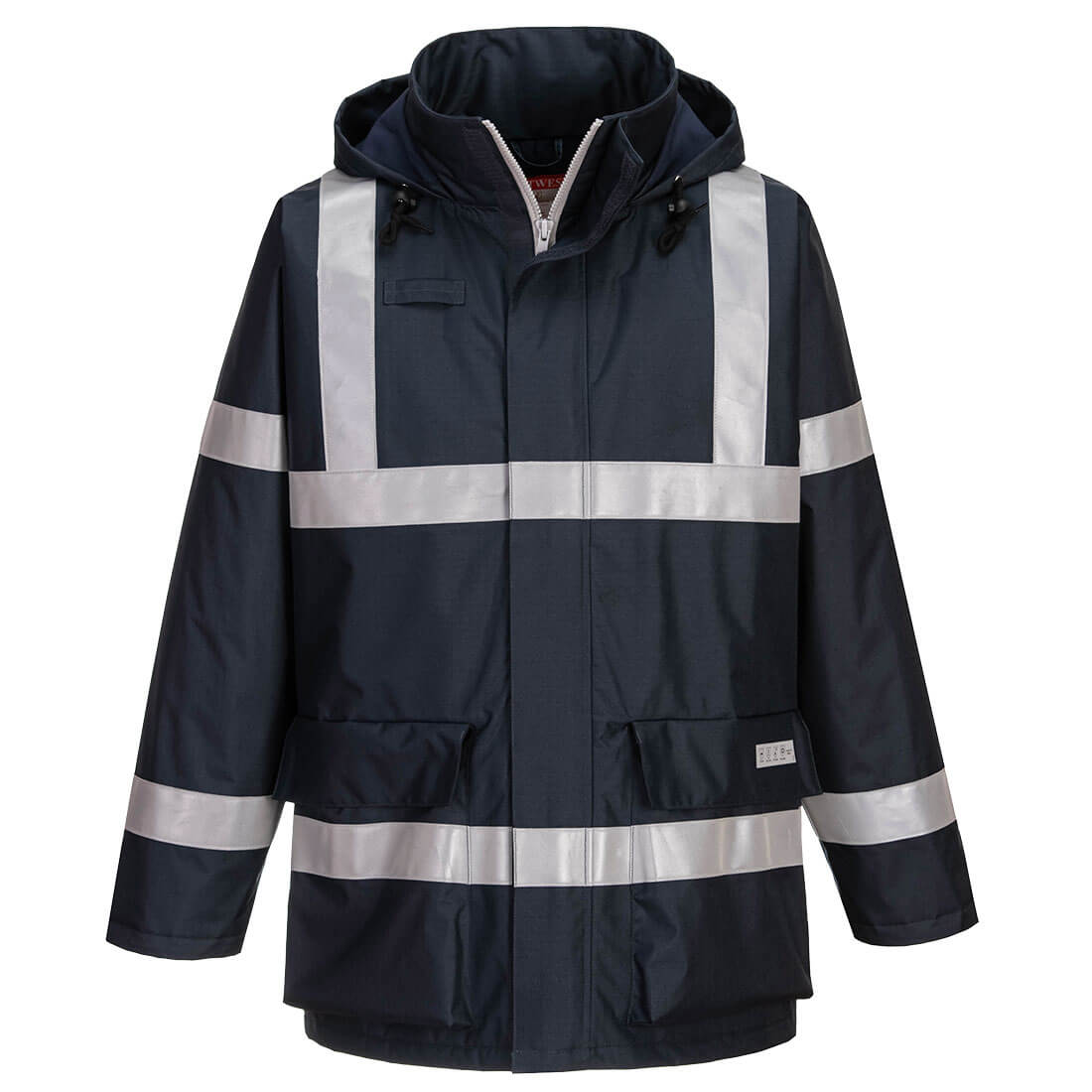 Veste de pluie multirisques marine hiver - V6958