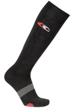 Chaussettes d'hiver noires CA-LUN - P1656