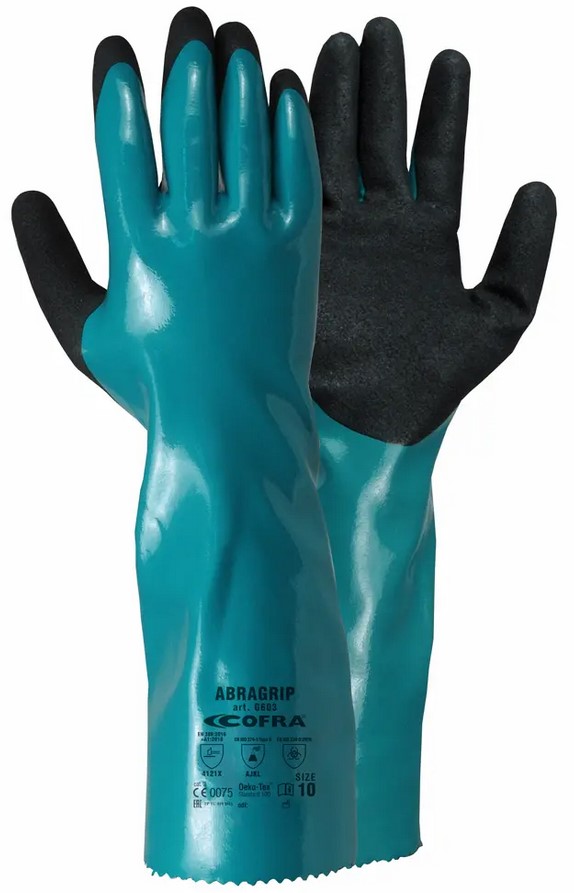 Gants de protection huiles/acides - M0647