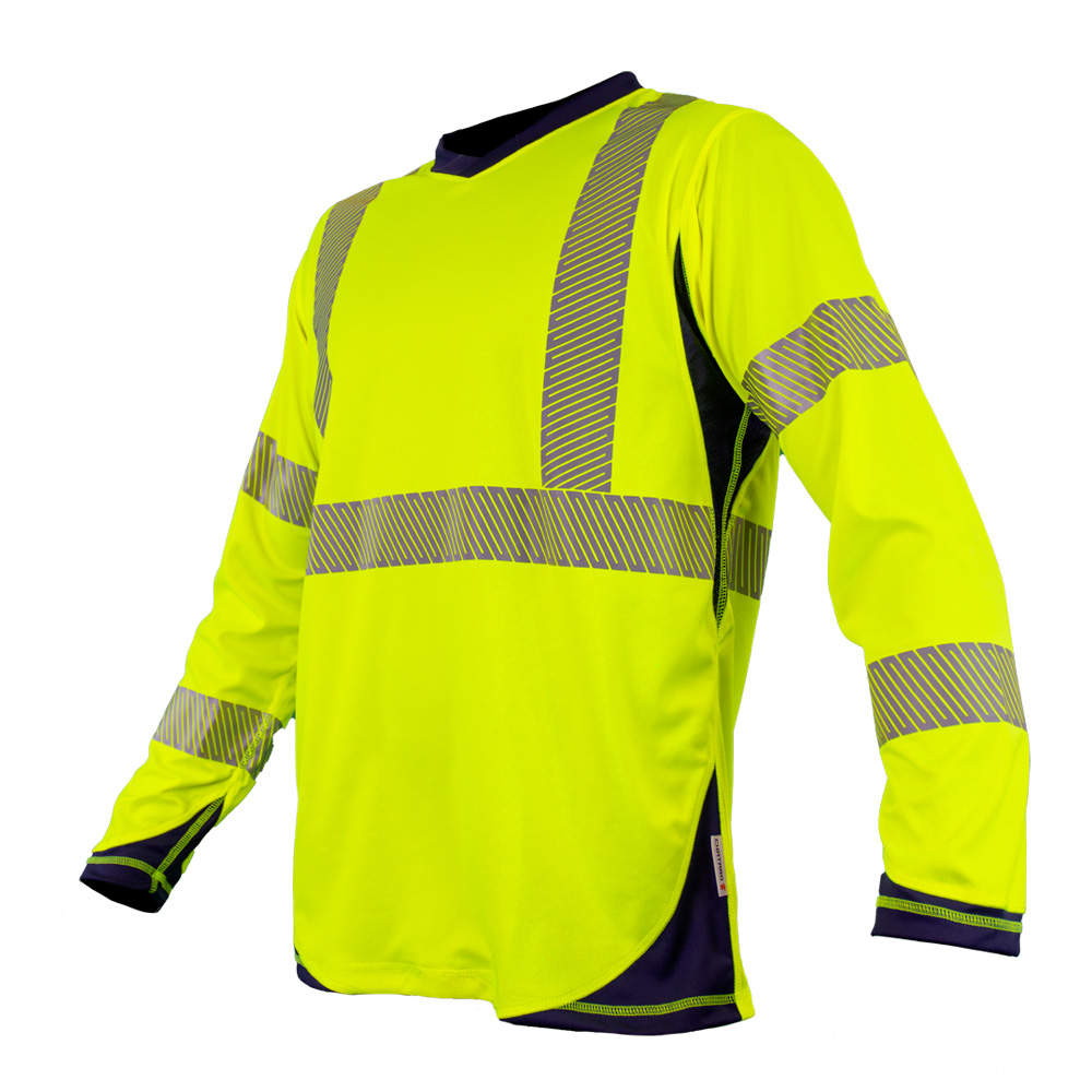 Tee shirt ML Futuna Protect HV jaune - V7746