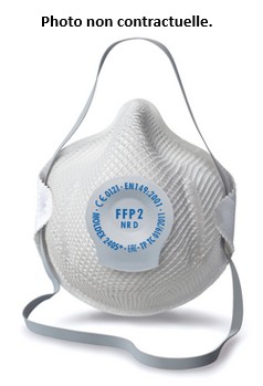 Boîte*20 masques FFP3 avec soupape - T072200